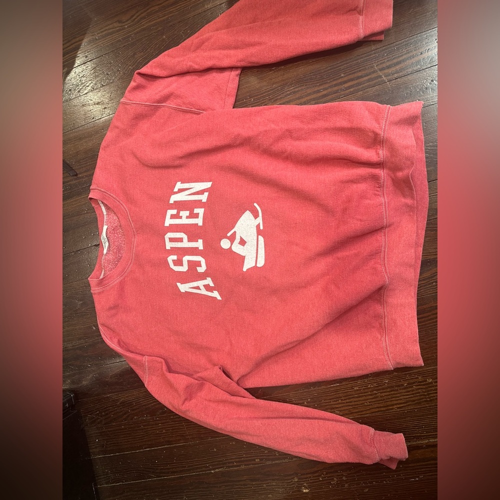 Red Aspen crew neck, Project Social T.